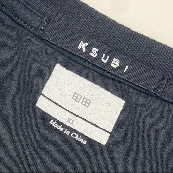 KSUBI Black Rolls Biggie SS T-Shirt Size: XL NWT - Picture 9 of 10